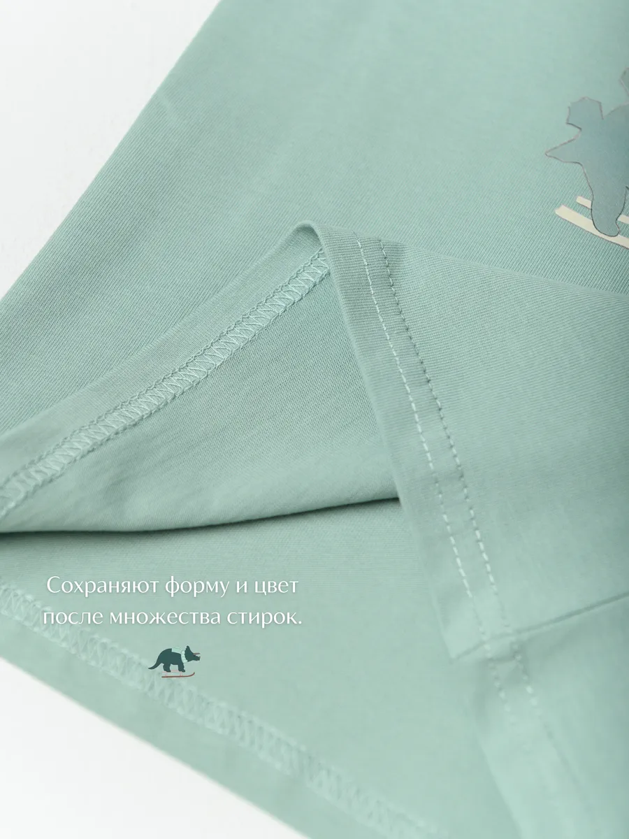 Майка для мальчика 4 шт. (104/30, белый/зеленый)