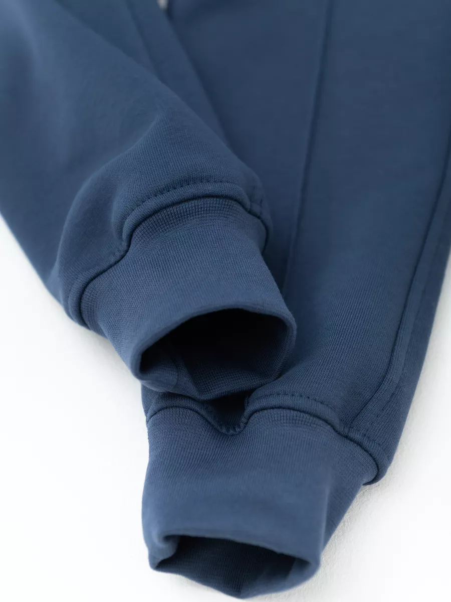 Костюм детский свитшот и брюки (98/28, синий)