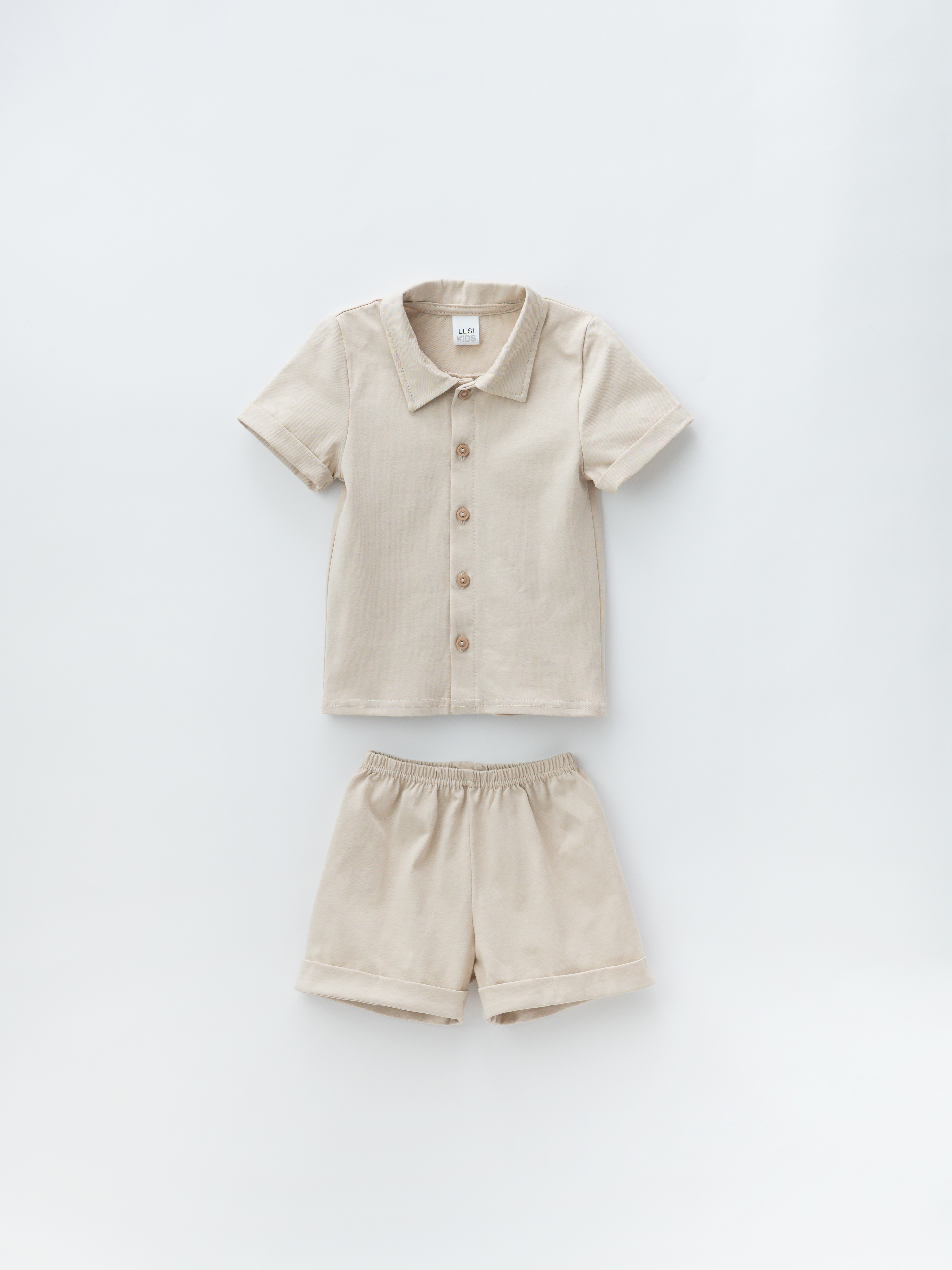 Костюм для мальчика шорты+рубашка