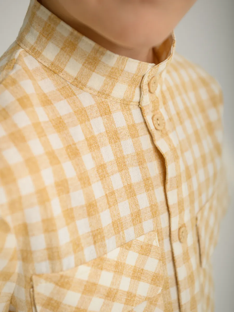 Комплект для мальчика  (98/28, желтый)