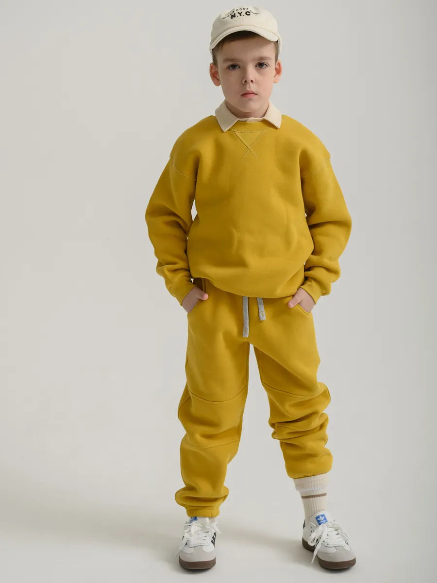 Костюм утеплённый (98/28, жёлтый)