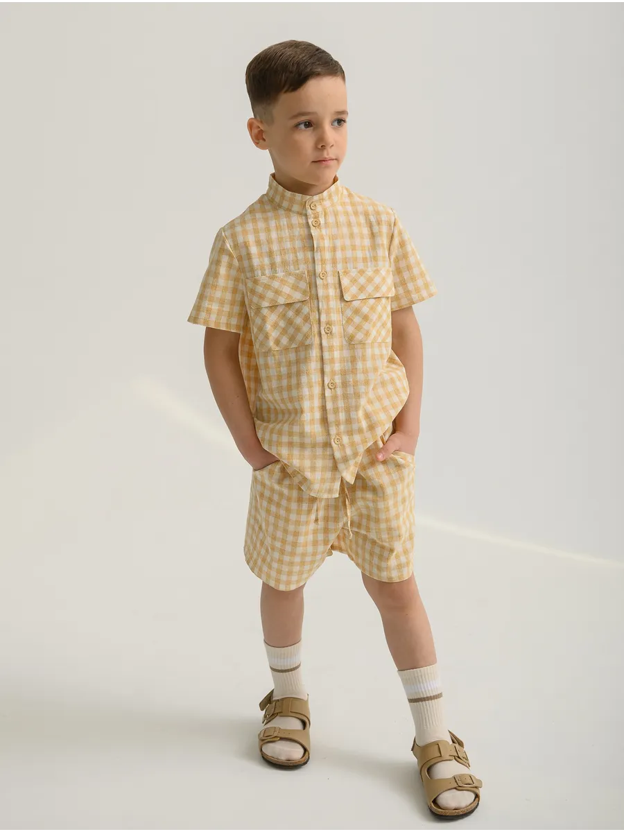 Комплект для мальчика  (98/28, желтый)