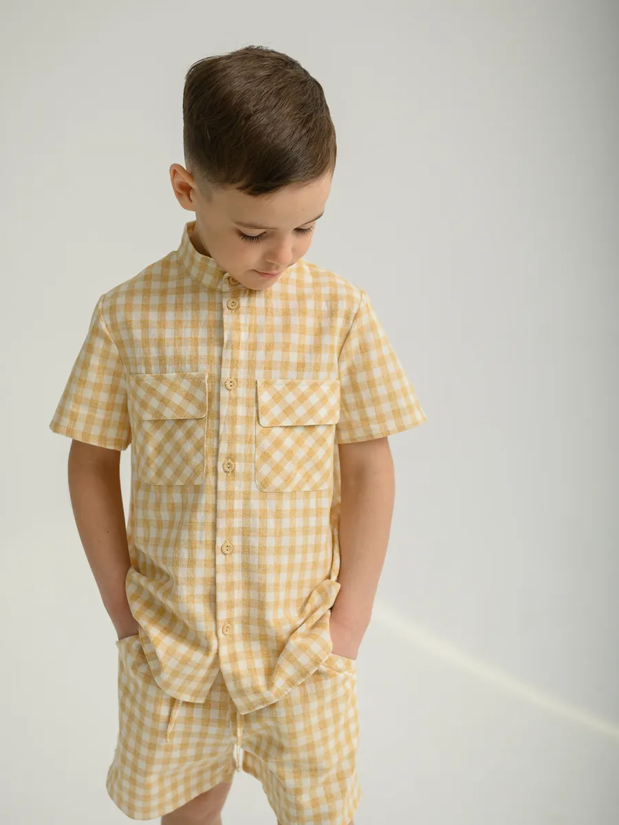 Комплект для мальчика  (98/28, желтый)