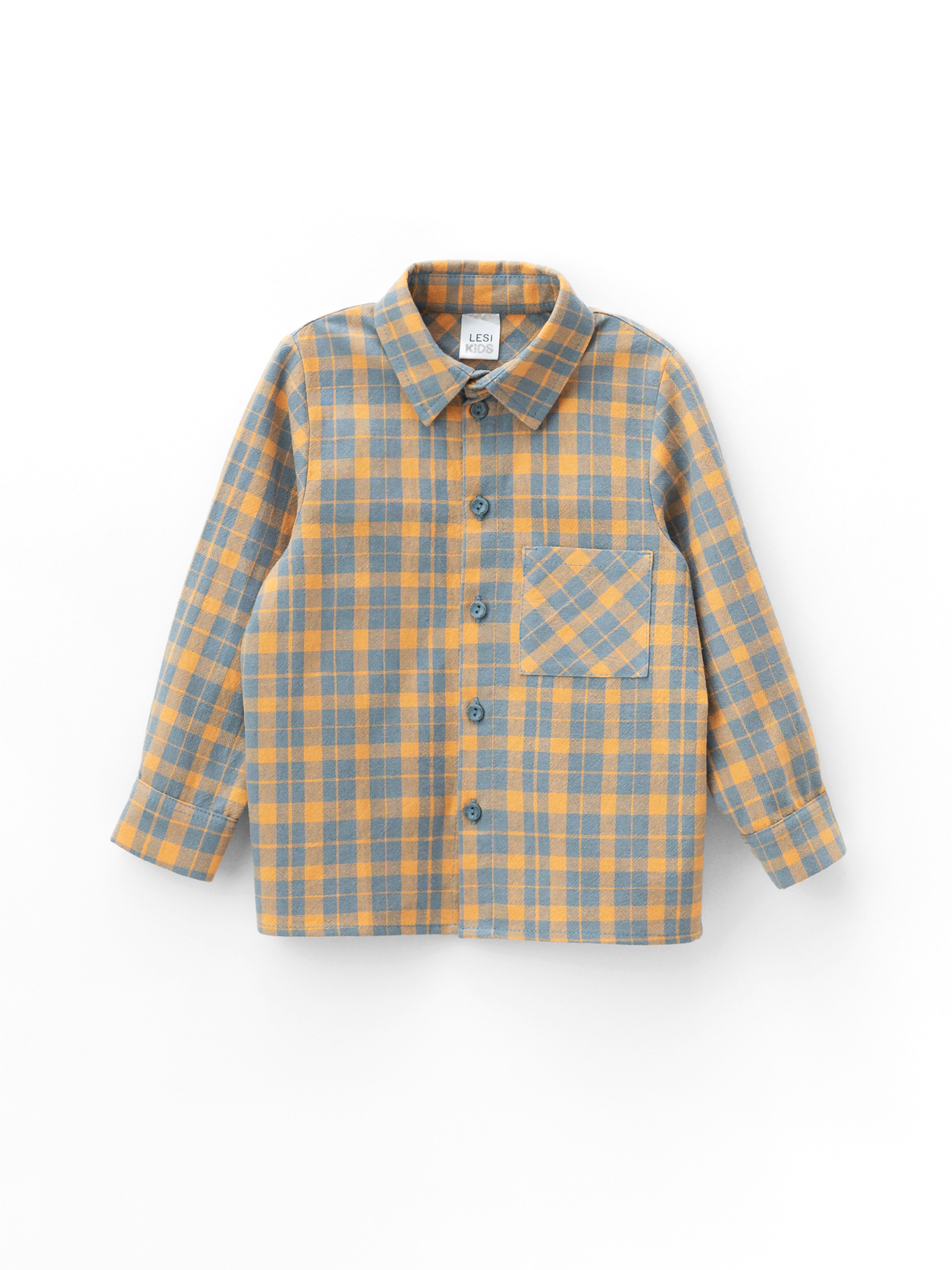 Рубашка для мальчика хлопковая