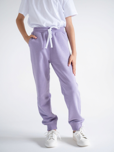 Брюки для девочки сиреневые