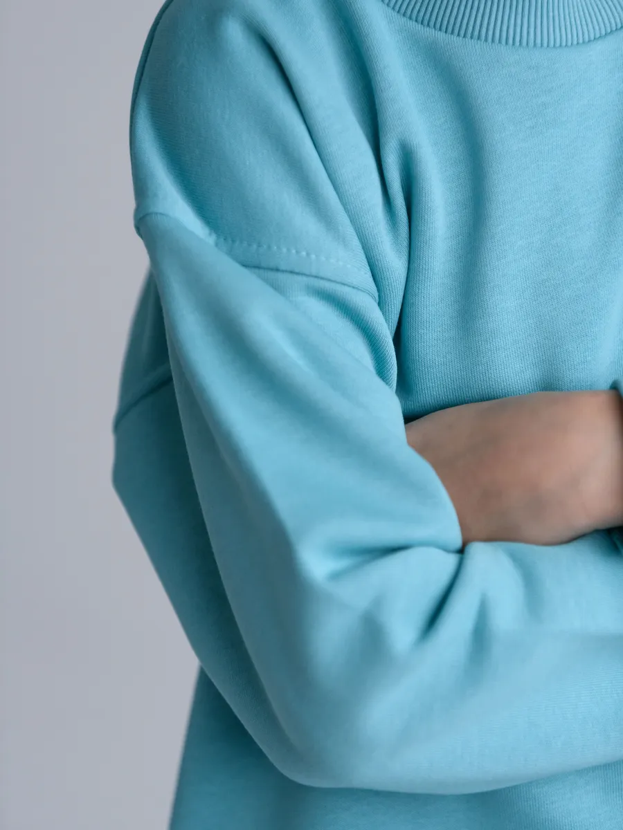 Костюм детский бирюзовый (104/30, Бирюзовый)