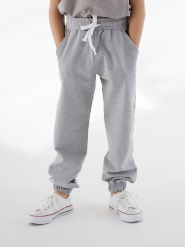 Джоггеры детские трикотажные 2х нитка петельный