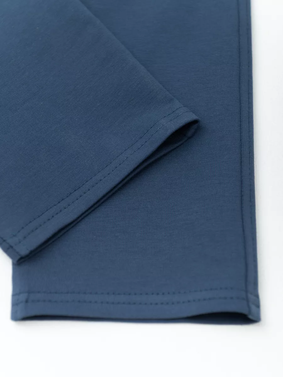 Брюки детские с карманами (98/28, синий)