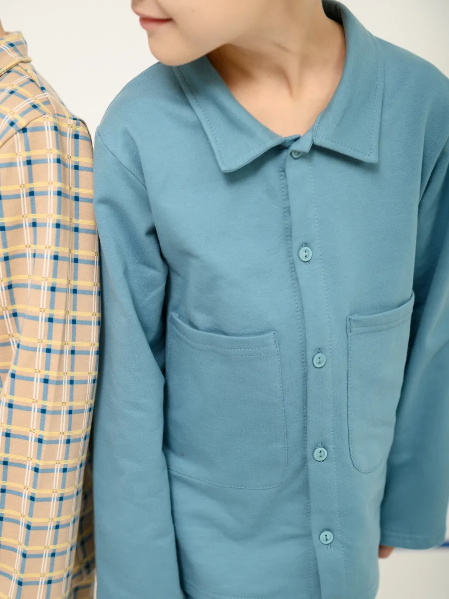 Пижама для мальчика (92/28, синий)