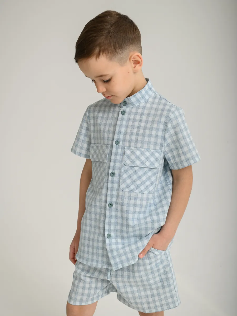 Комплект для мальчика  (104/30, голубой)