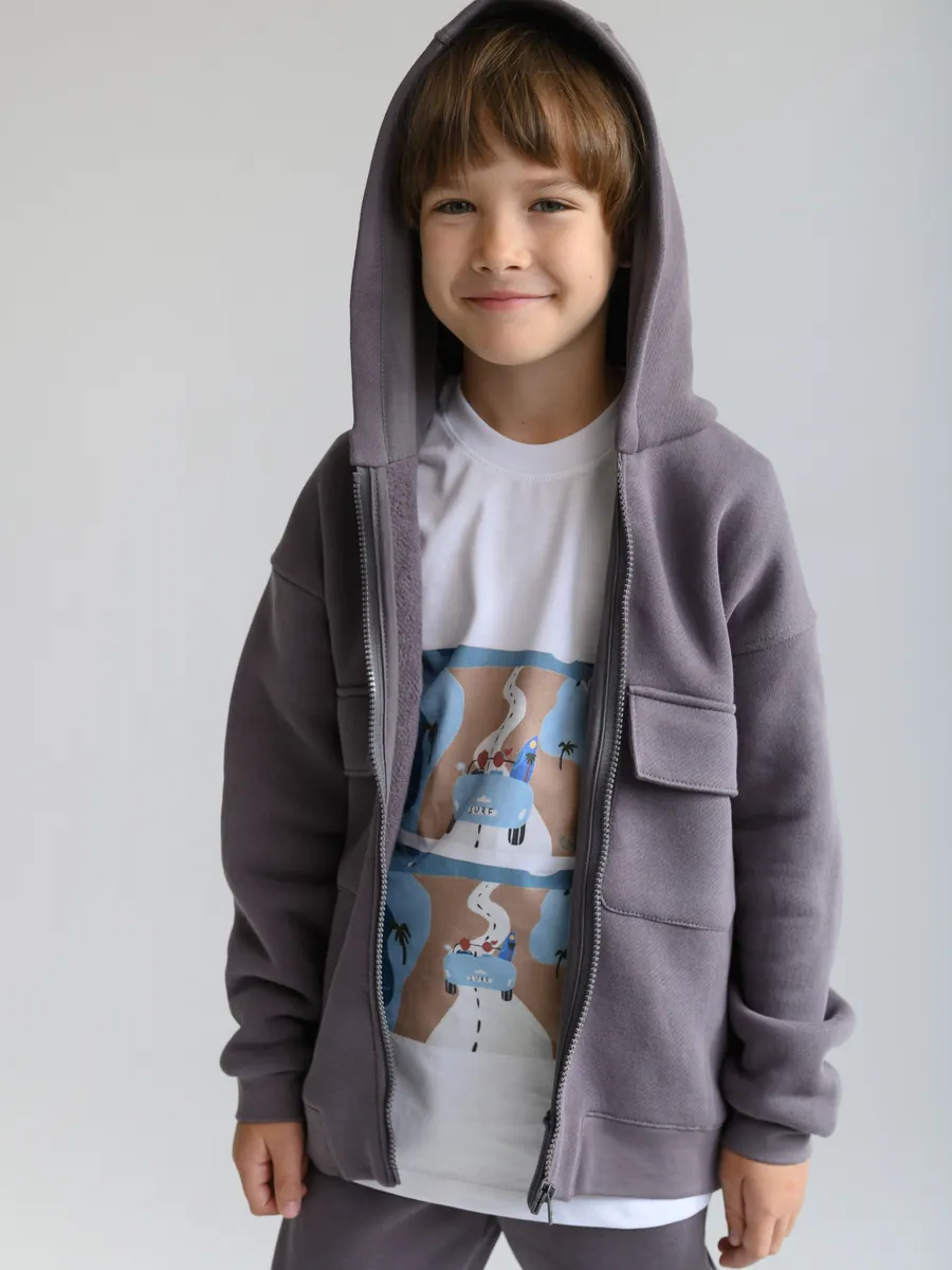 Костюм  (104/30, серый)