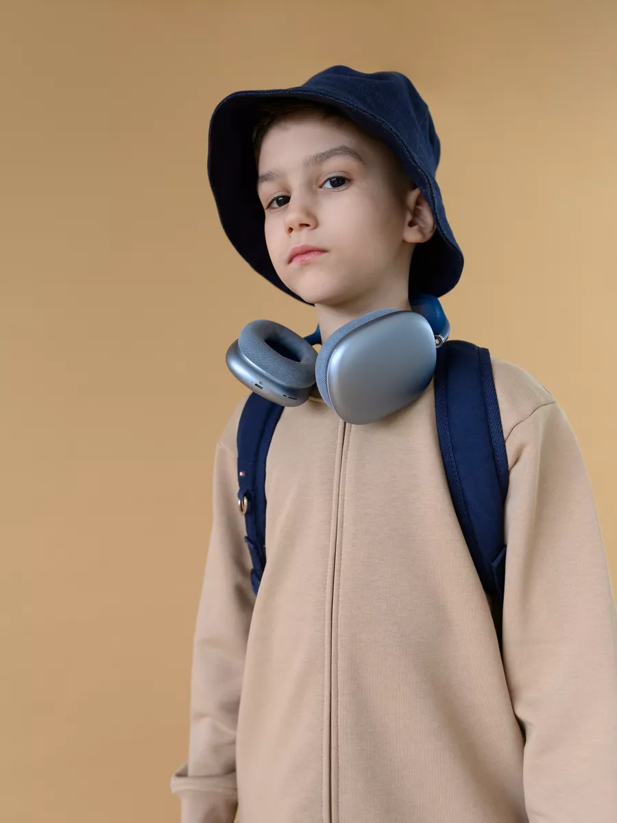 Костюм детский свитшот и брюки (104/30, мокко)