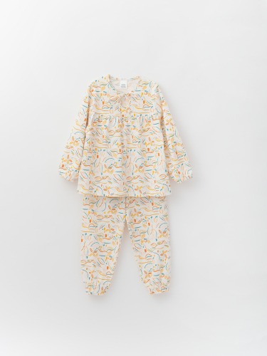 Пижама д/дев из тонкого хлопка