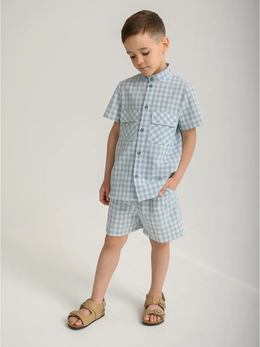 Комплект для мальчика  (104/30, голубой)