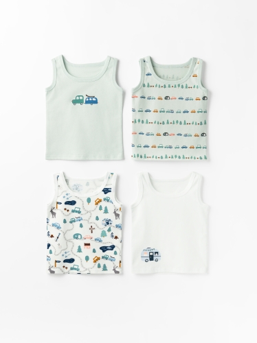 Майка для мальчика 4 шт.