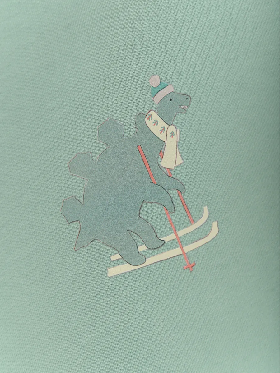 Майка для мальчика 4 шт. (104/30, белый/зеленый)