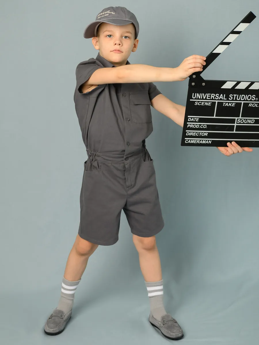 Комбинезон детский (110/30, серый)