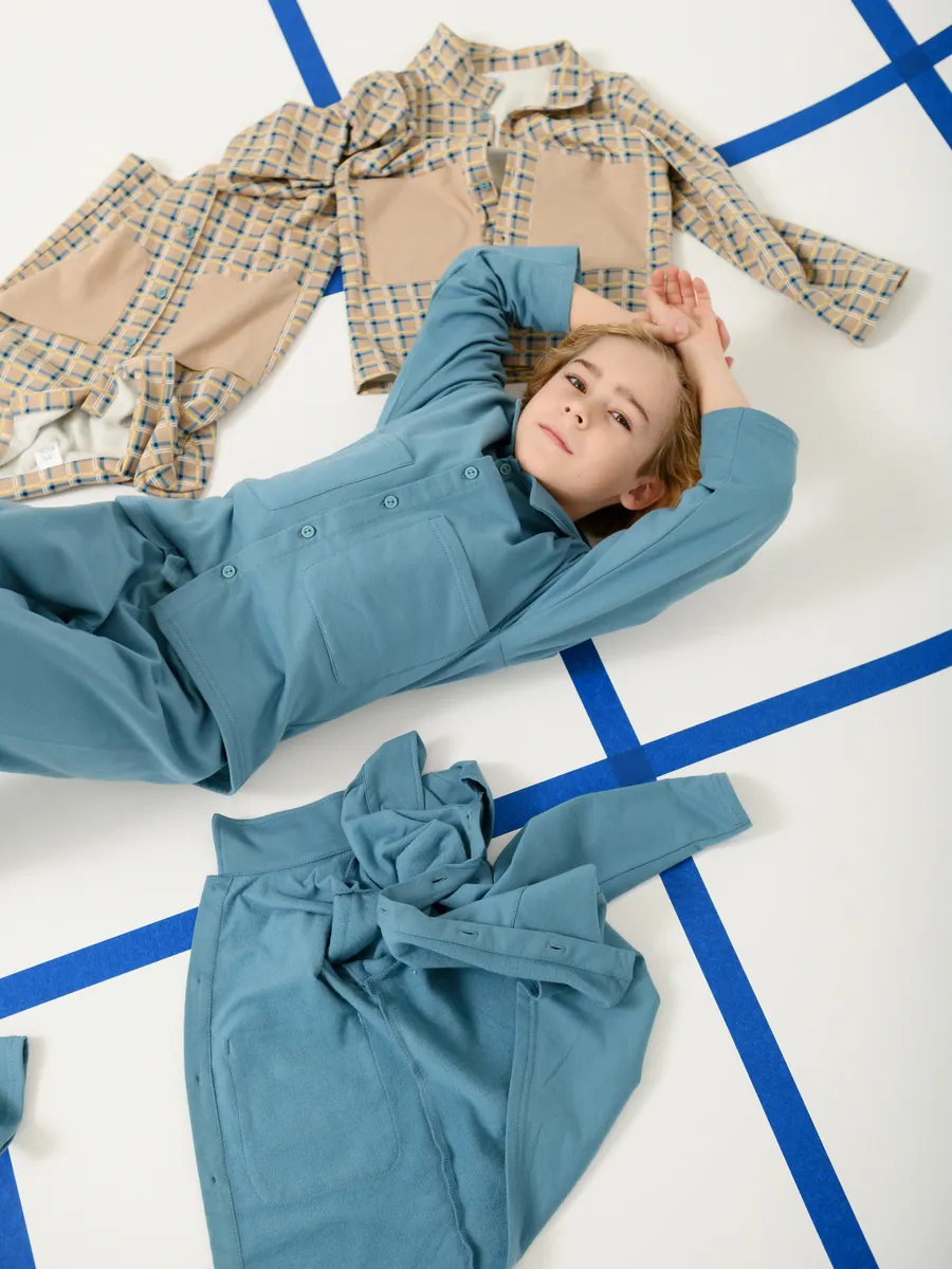 Пижама для мальчика (92/28, синий)