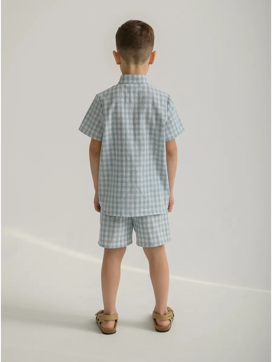 Комплект для мальчика  (104/30, голубой)