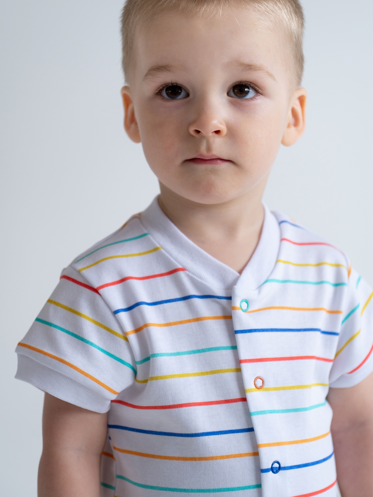 Песочник из хлопкового трикотажа (80/24, Белый)