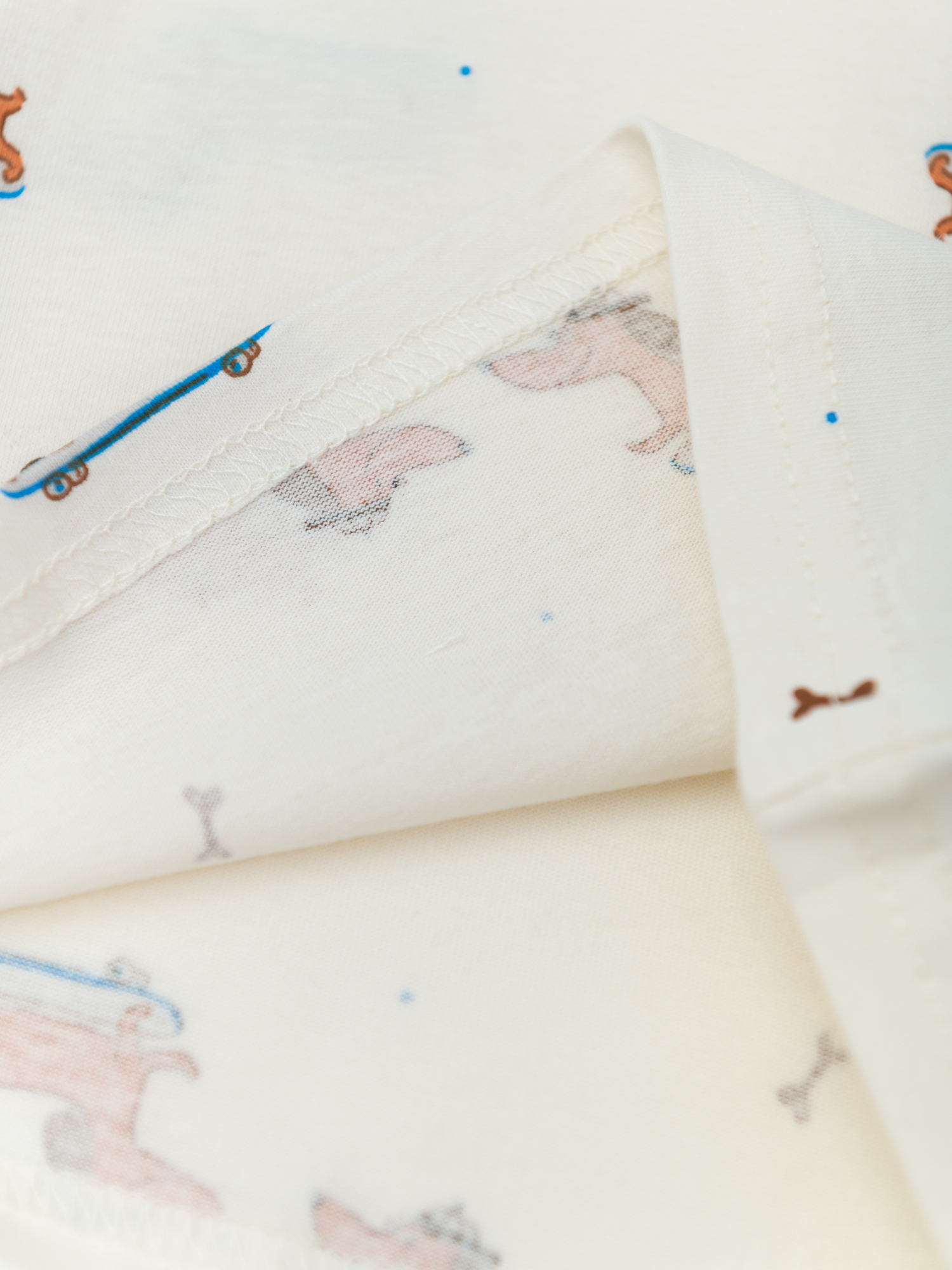 Майка для мальчика 4 шт. (98/28, беж/синий)