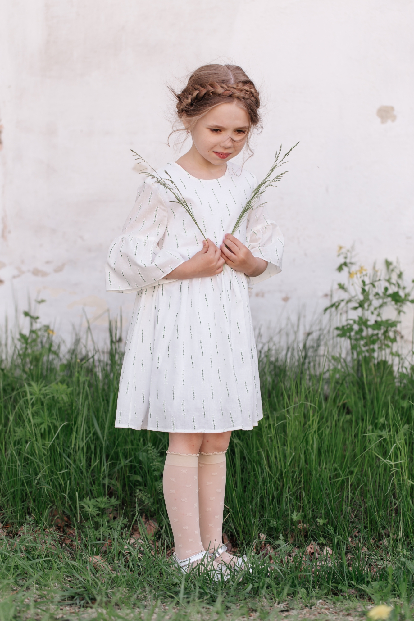 Платье для девочки  (98/28, Белый)