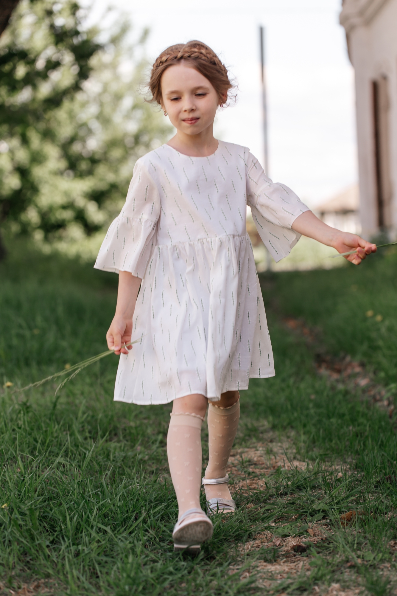 Платье для девочки  (98/28, Белый)