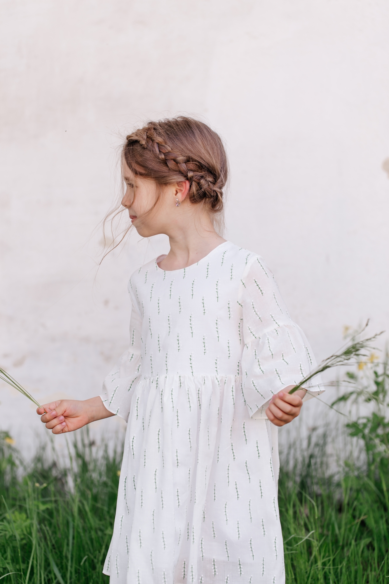 Платье для девочки  (98/28, Белый)