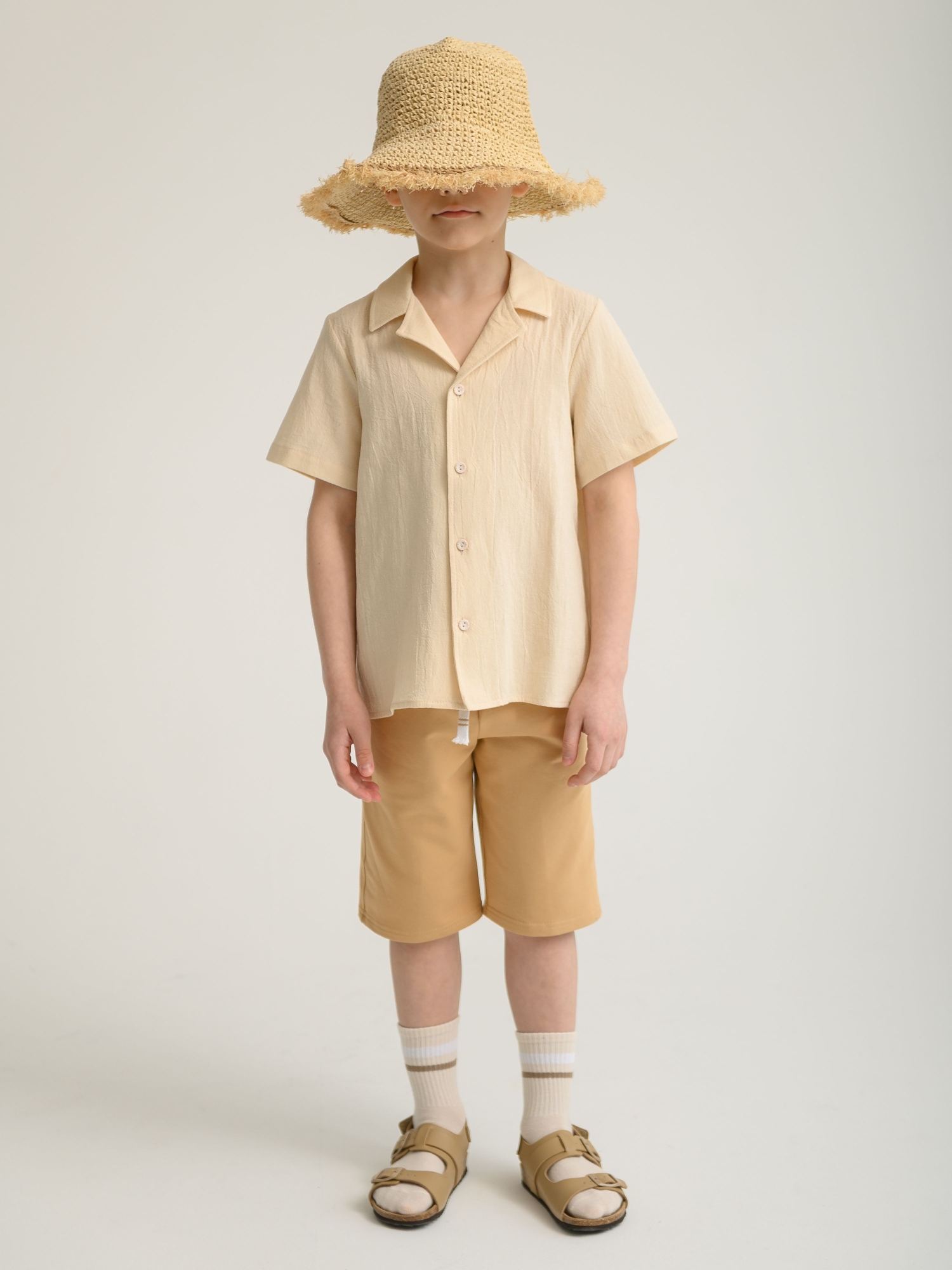 Шорты для мальчика (92/28, Песочный)