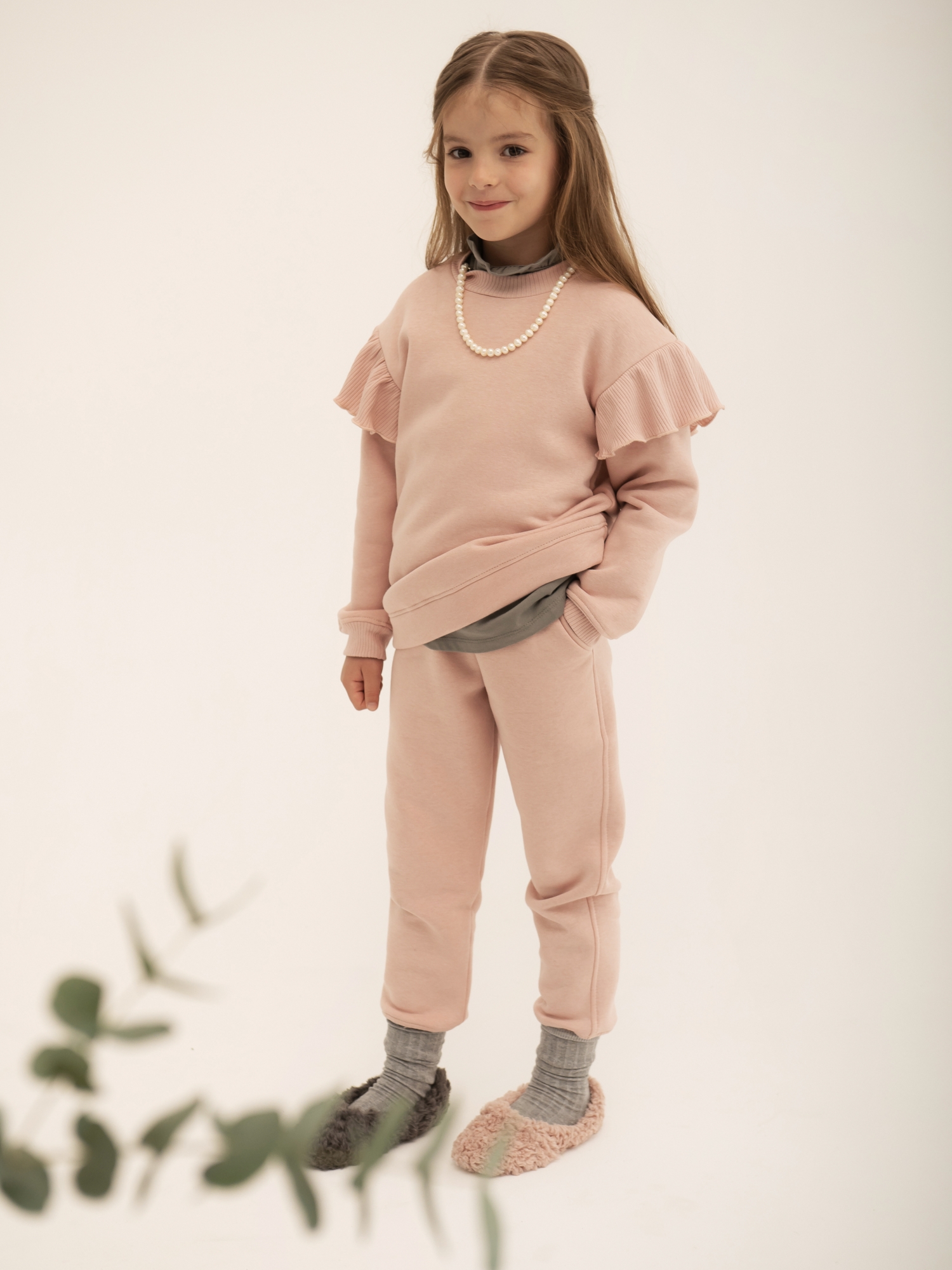 Костюм для девочки (110/30, розовый)