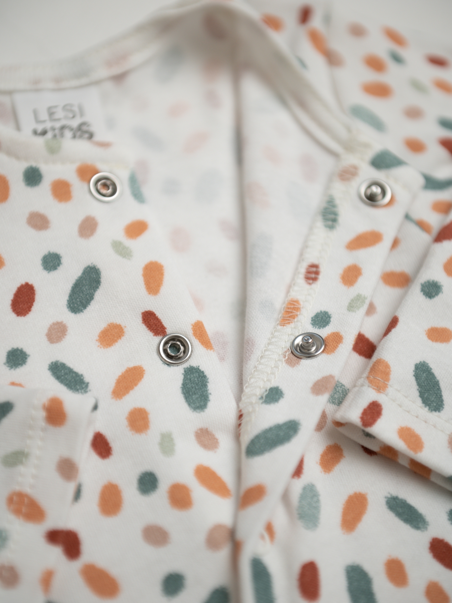 Кофточка на кнопках из трикотажного интерлока (68/22, Белый)