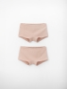 Трусы для девочки (128-134/34, Бежевый)