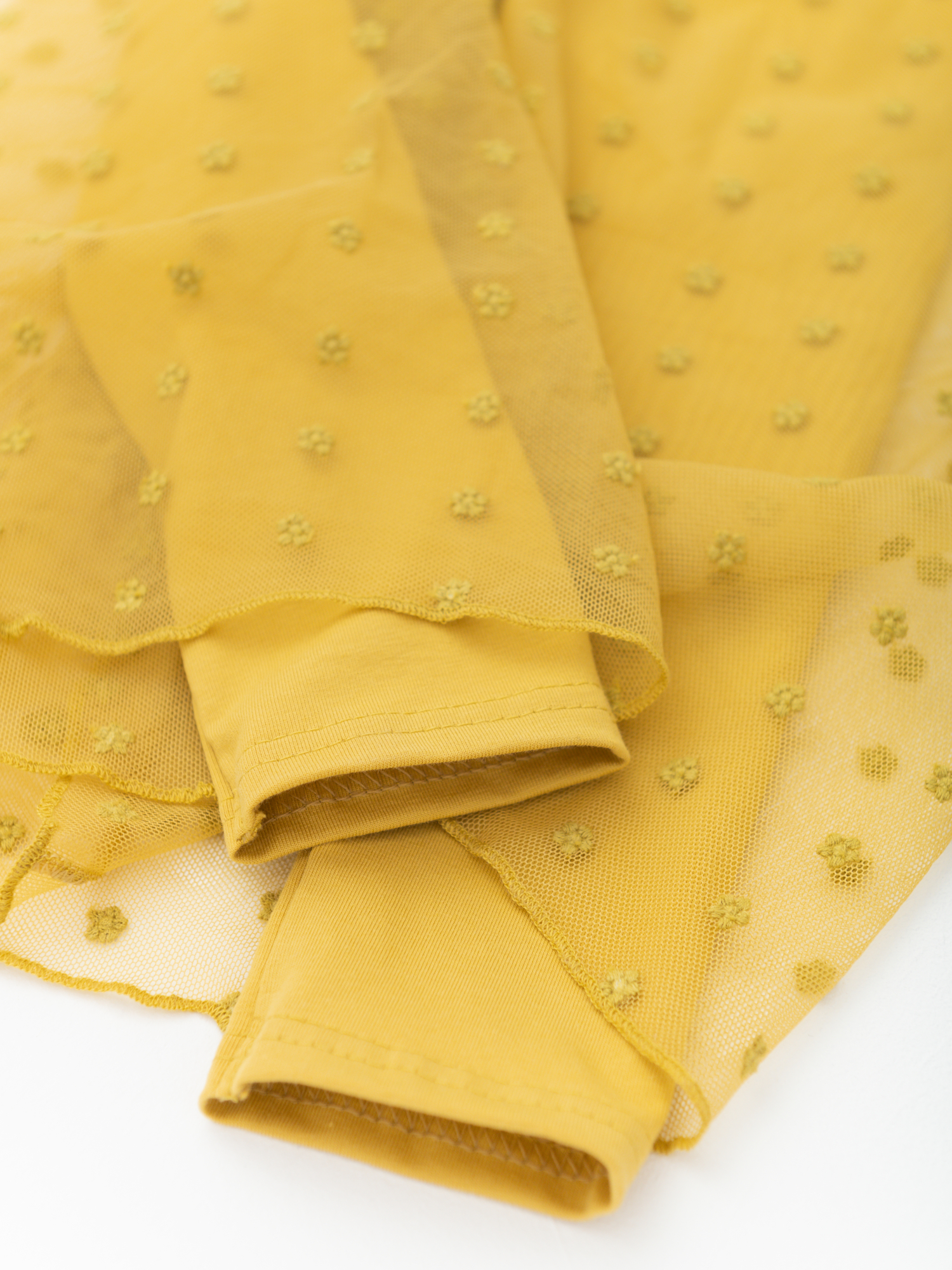 Легинсы для девочки цветы (желтый, 122/32)