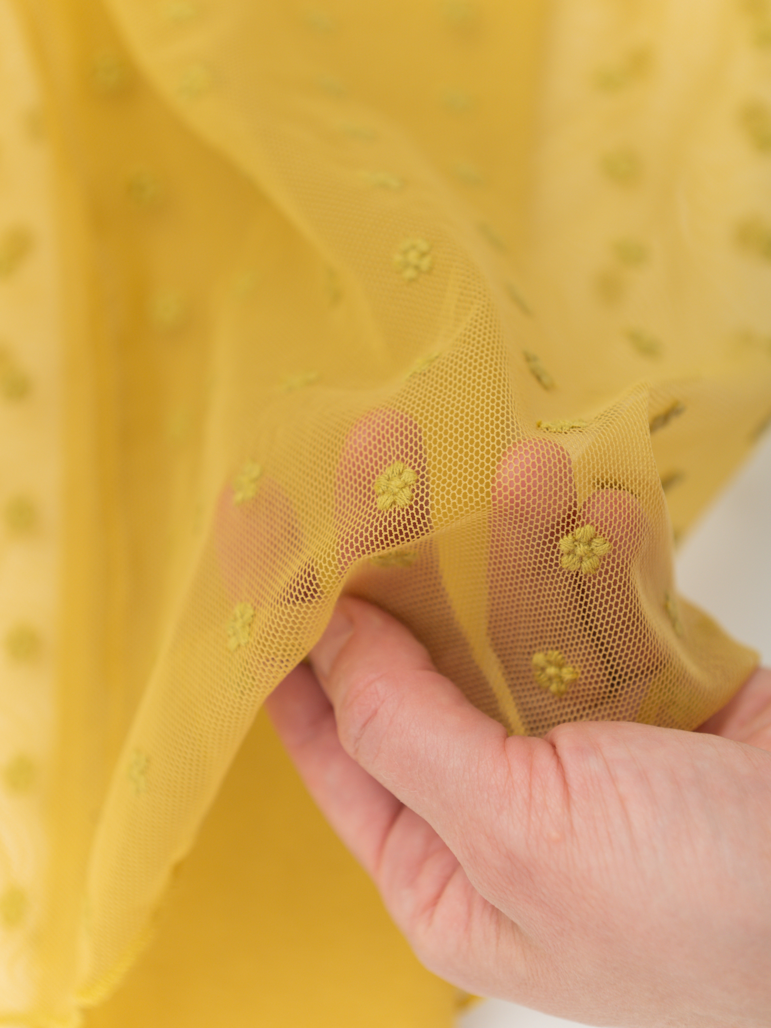 Легинсы для девочки цветы (желтый, 122/32)