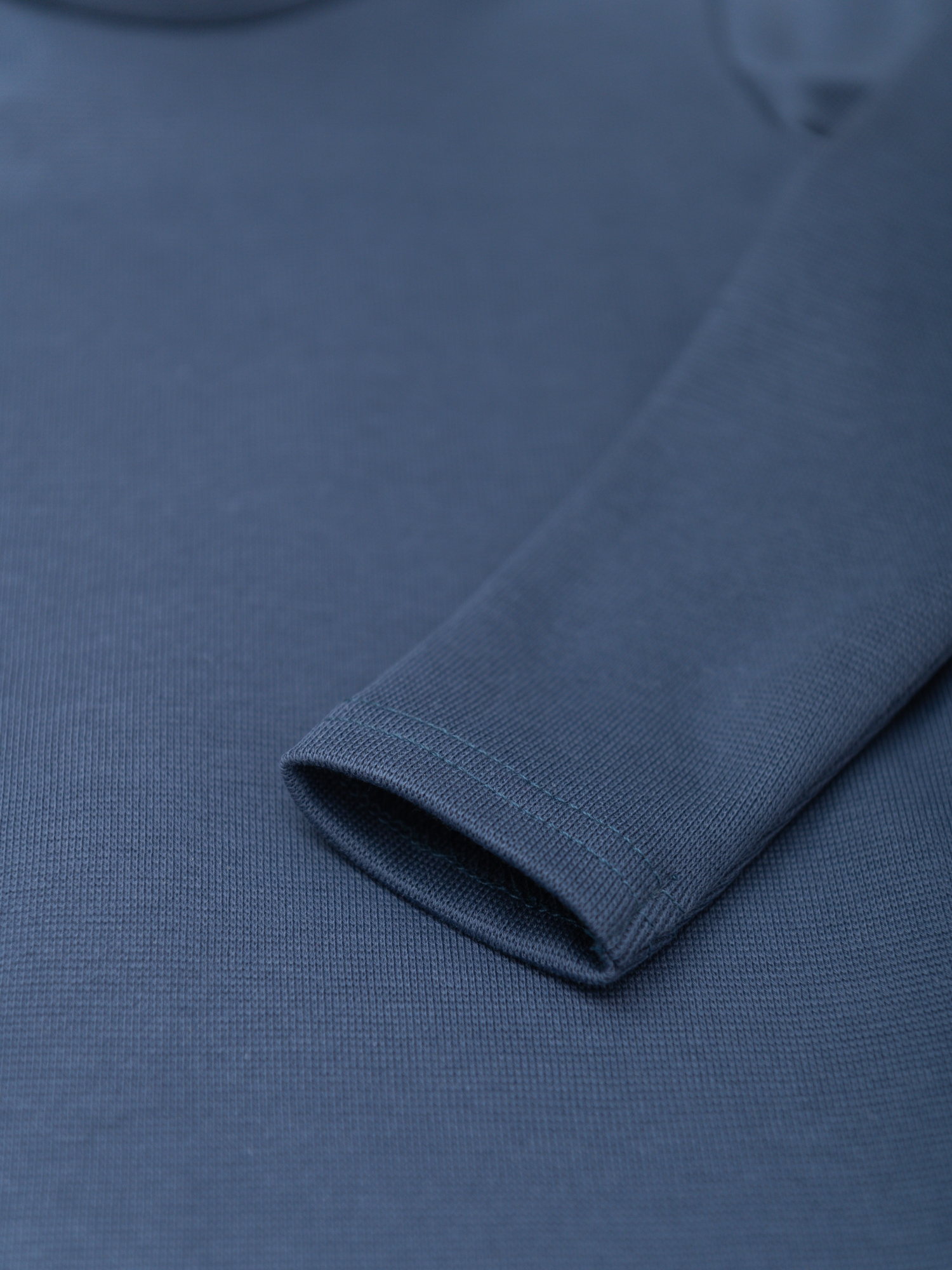 Джемпер для мальчика из трикотажной рибаны (110/30, тём.синий)