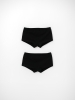 Трусы для девочки (128-134/34, Черный)