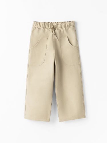 Брюки для мальчика (134/34, оливковый)