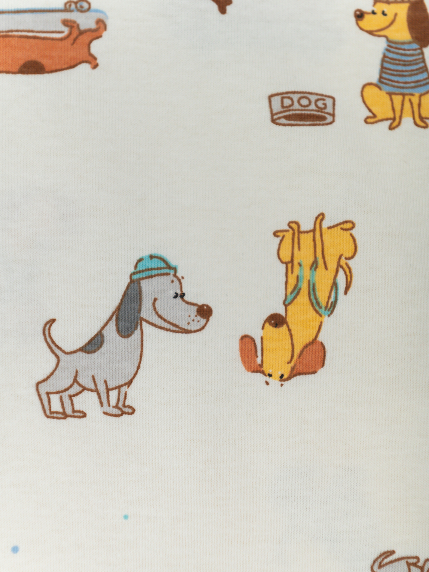 Майка для мальчика 4 шт. (98/28, беж/синий)