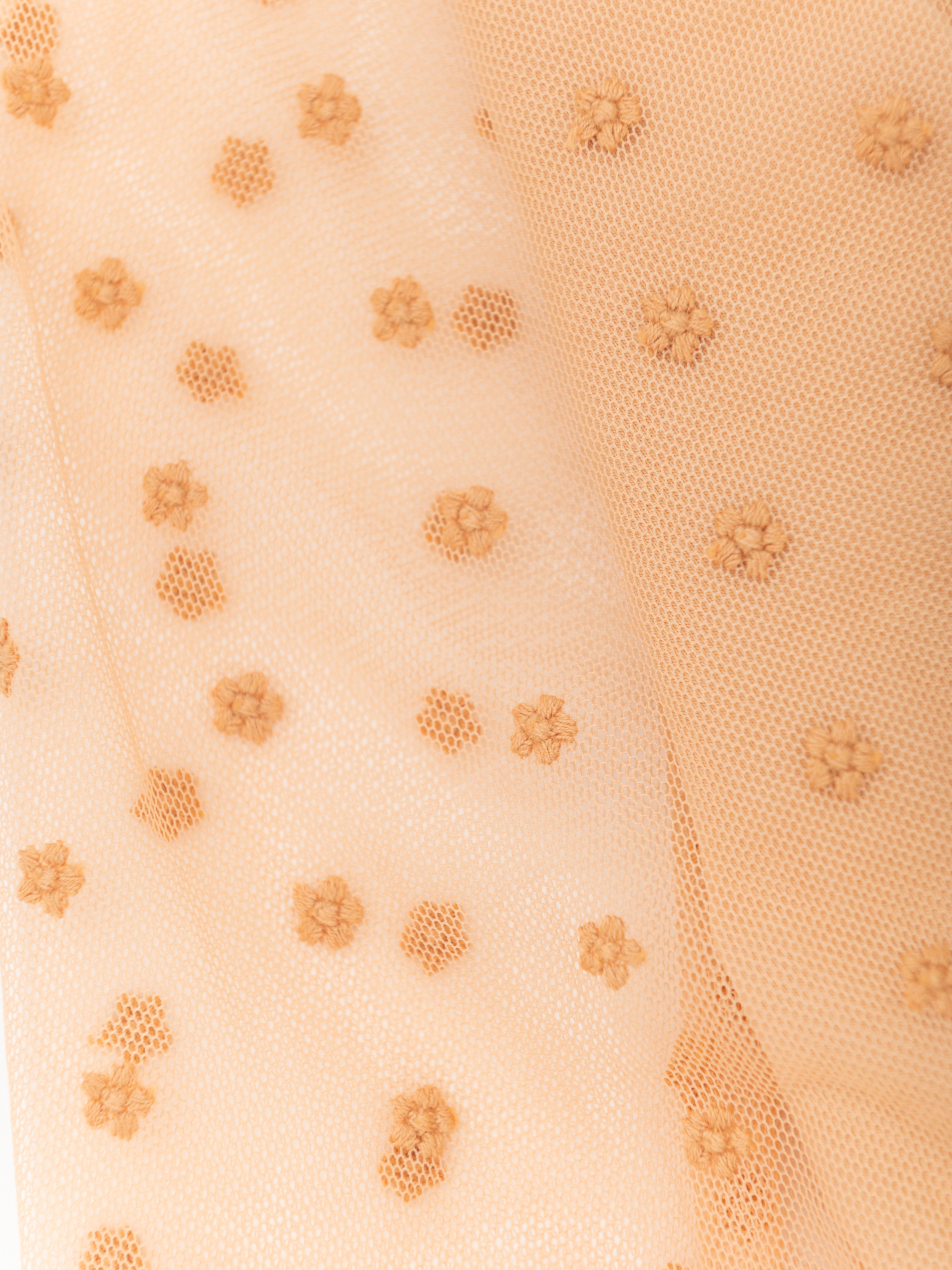 Легинсы для девочки цветы (104/30, персик)