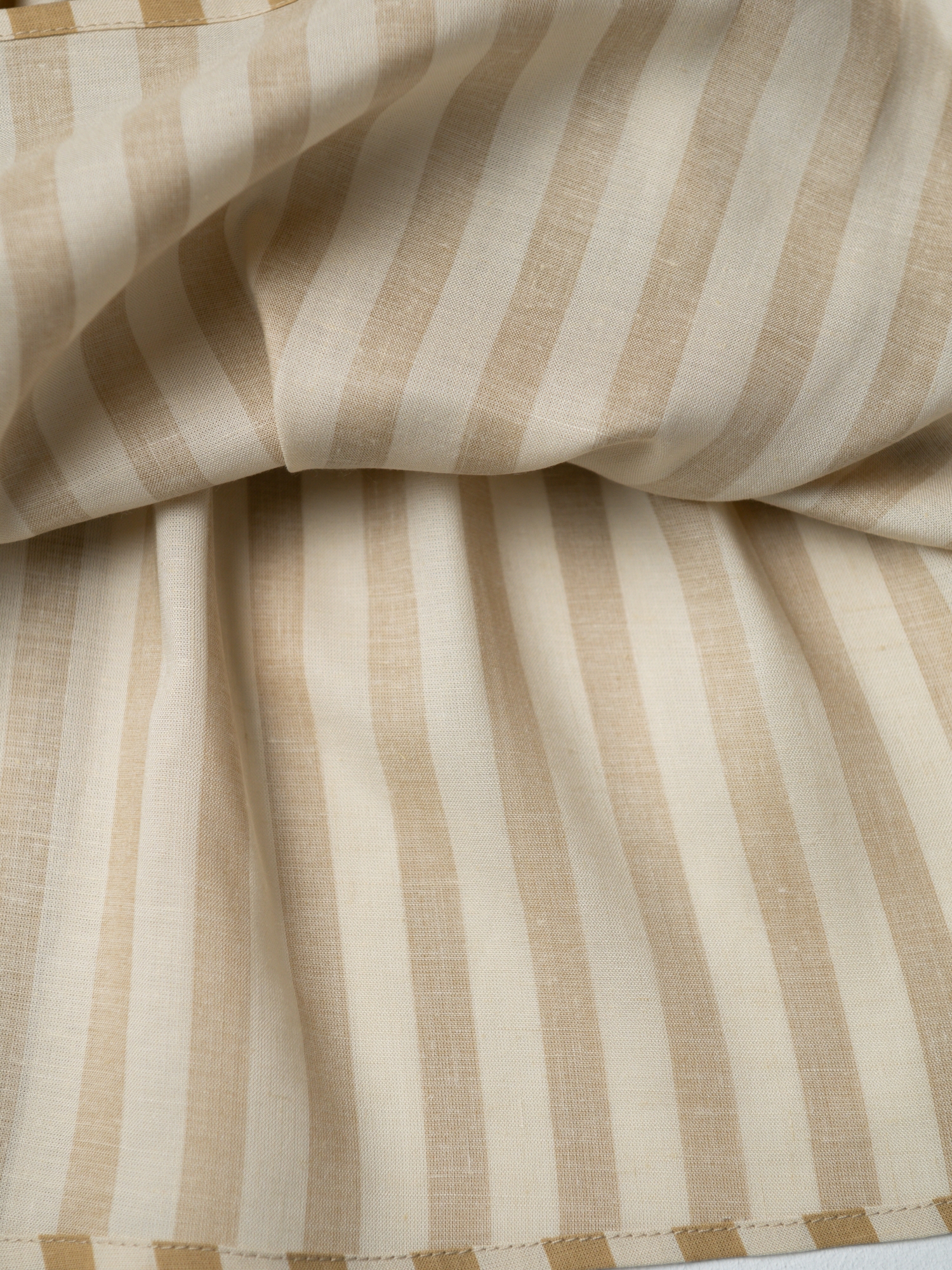 Платье в полоску (98/28, Белый/Корич)