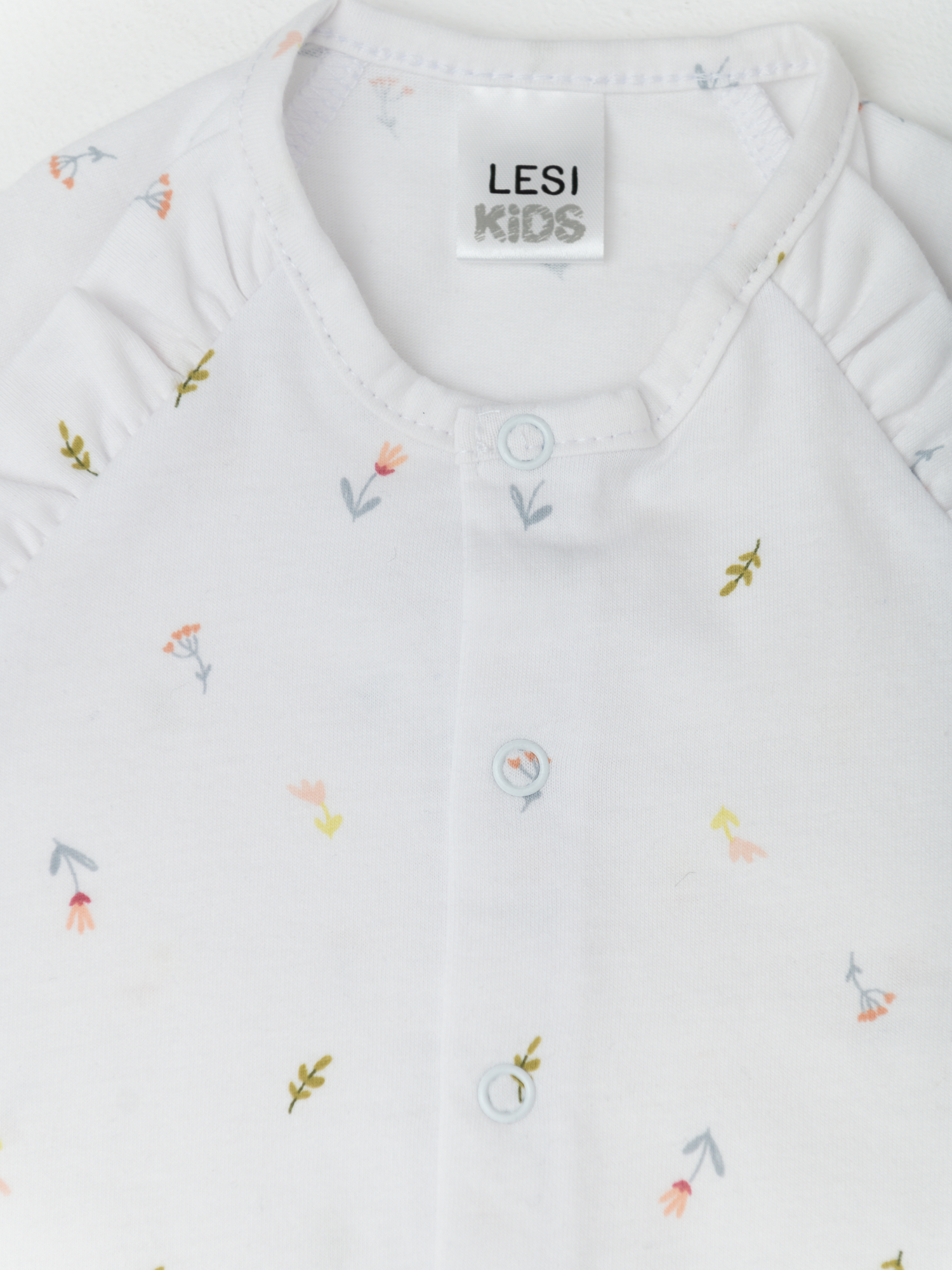 Кофта ясельная для девочки (68/22, Бел/Роз)