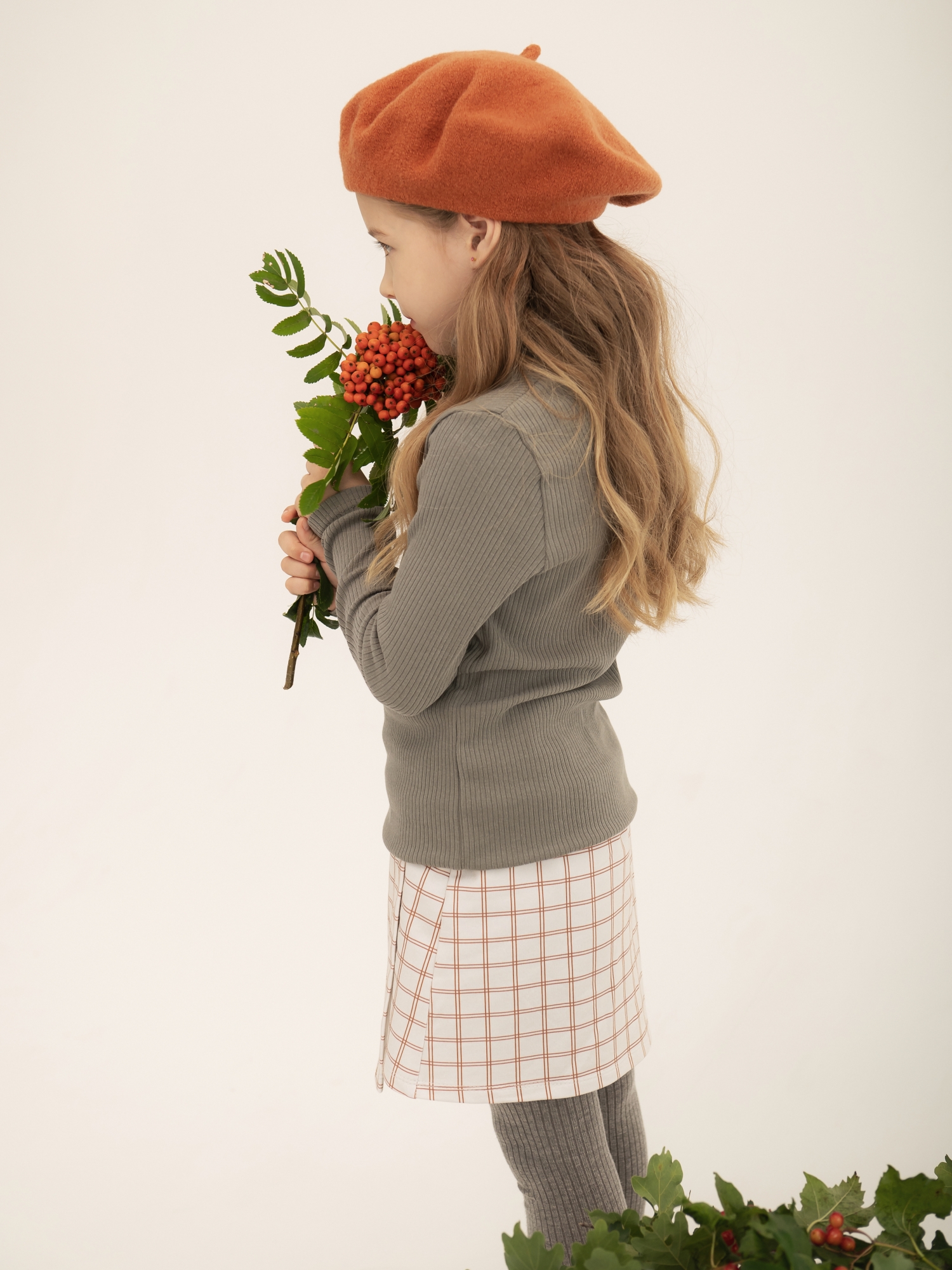 Костюм водолазка и легинсы (116/32, серый)