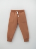 Брюки детские трикотажные утепленные  (98/28, Кэмел)
