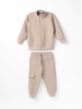 Костюм свитшот и брюки утепленный (110/30, бежевый)