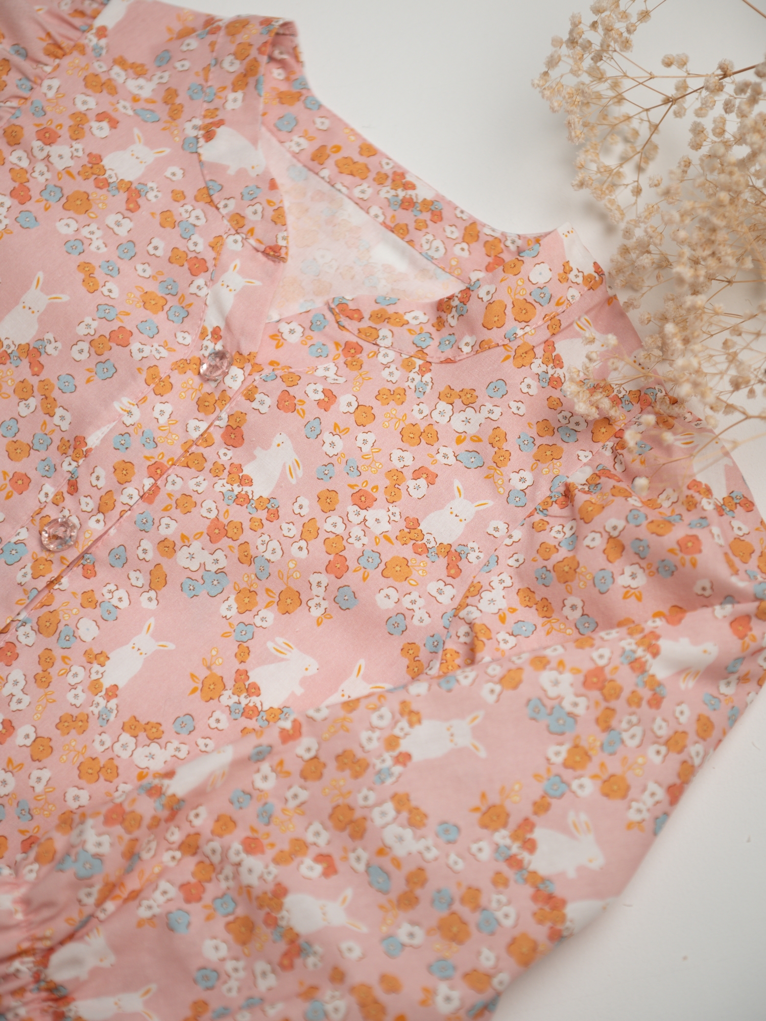 Рубашка для девочки  (104/30, Розовый)