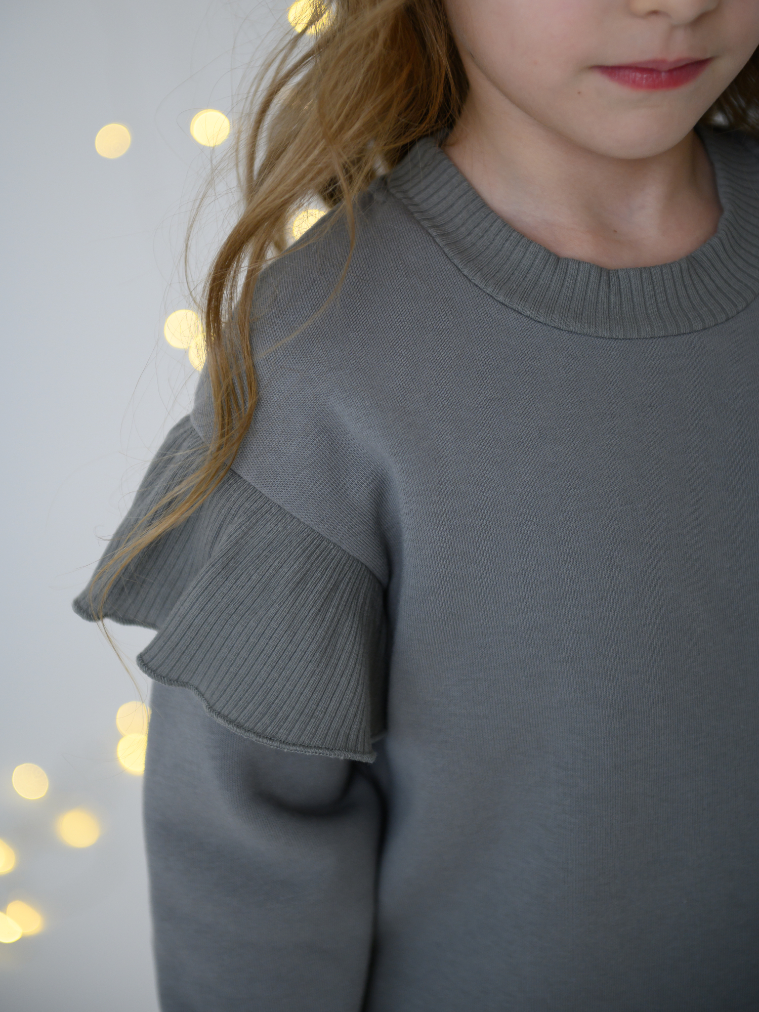 Костюм для девочки (104/30, серый)