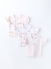 Футболка для девочки 3шт. (80/24, бел/розовый)