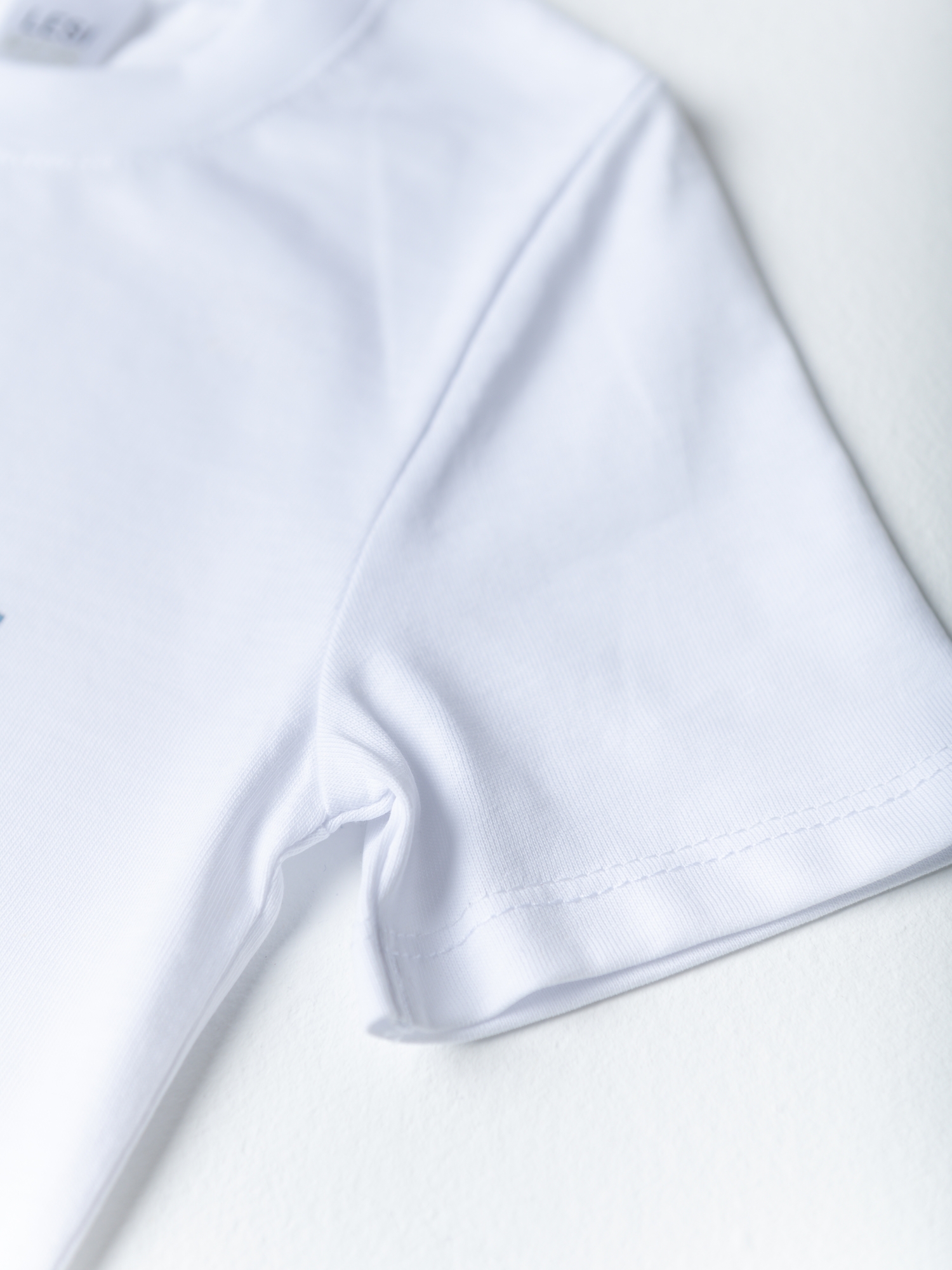 Футболка для мальчика (140/36, белый)