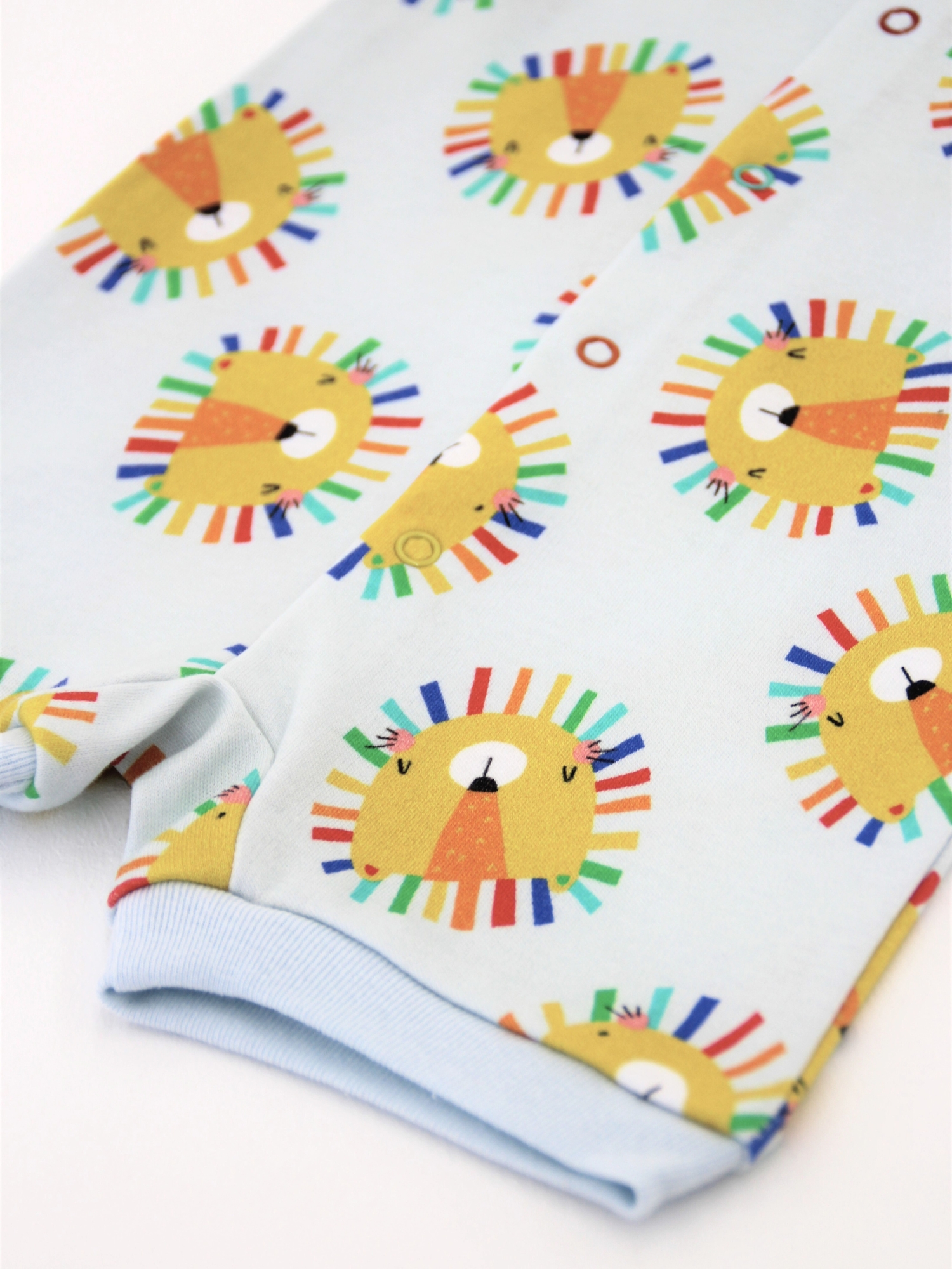 Песочник из хлопкового трикотажа (80/24, Голубой)