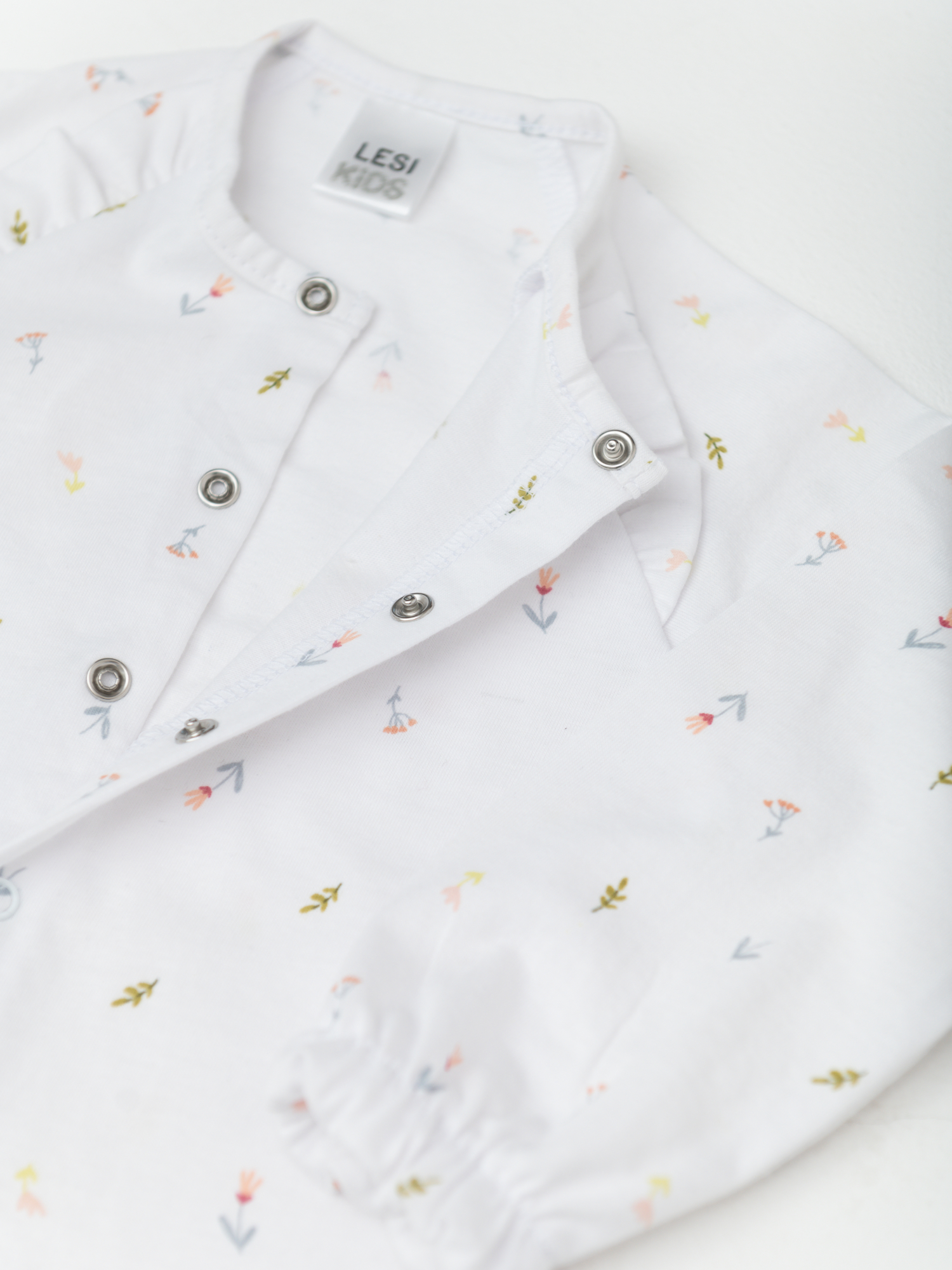 Кофта ясельная для девочки (68/22, Бел/Роз)